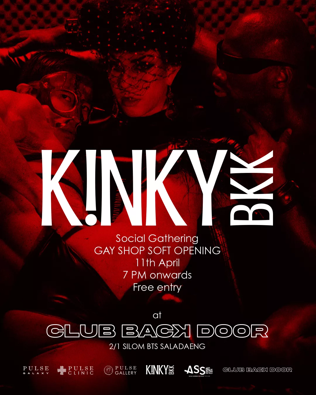 Kinkybkk Gaythering Gay Shop Opening Photoshoot Social Gathering