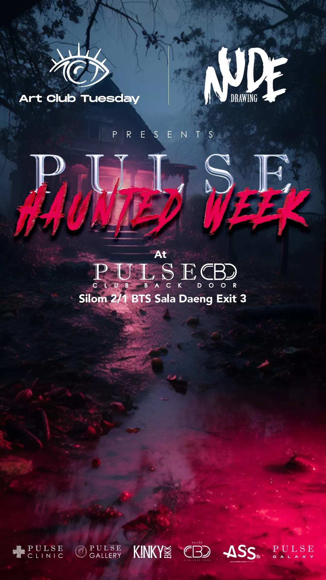 Art Club Tuseday PULSE Haunted Week PULSE CLINIC Asia S Leading Sexual Healthcare Network